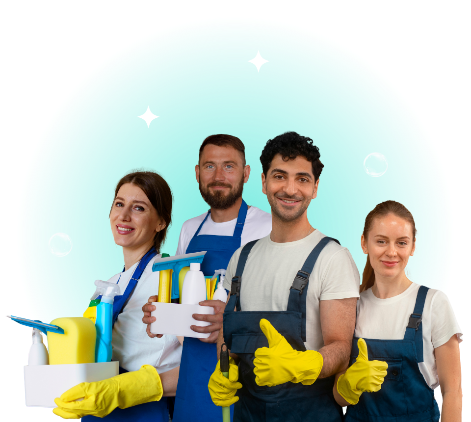 Banner principal agentes de limpeza