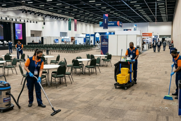 limpeza para eventos